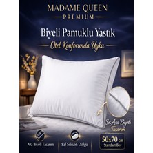 Madame Queen Premium 50X70 Biyeli Pamuk Yastık – 800 gr