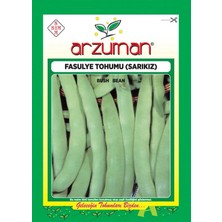 Arzuman Kevser Sarıkız Oturak Fasulye Tohumu 50 gr