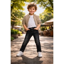 Almira Anne Bebek Erkek Çocuk Kot Pantolonları 3-7 Yaş, Rahat ve Şık Günlük Giyim