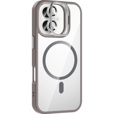 Selfbuysell Joko Apple Iphone 16 Remim Lensli Magsafe Standlı Kapak - Titan Gri