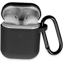 Selfbuysell Airpods 2 (2.nesil) Hang Kılıf - Siyah