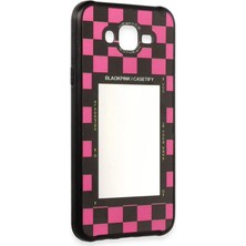 Selfbuysell Samsung Galaxy J7 Kılıf Mirror Desenli Kapak - Mirror - 8