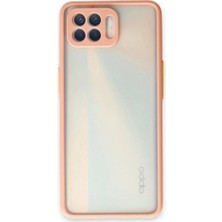 Selfbuysell Oppo Reno 4 Lite Kılıf Montreal Silikon Kapak - Pembe