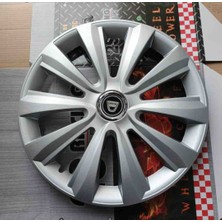 Yk Dacia Sandero Stepway / Logan / Dokker / Jogger 16 Inç Uyumlu Jant Kapağı 4'lü Takım Amblem Hediyeli