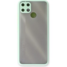 Selfbuysell Realme C25 Kılıf Montreal Silikon Kapak - Turkuaz