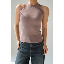 Elvara Dantel Detaylı Triko Atle