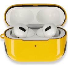 Selfbuysell Airpods Pro (1.nesil) 3in1 Kılıf - Sarı