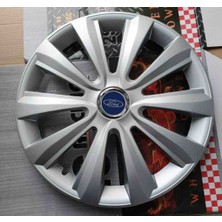 Yk Ford Focus / Fusion 16 Inç Uyumlu Jant Kapağı 4'lü Takım Amblem Hediyeli