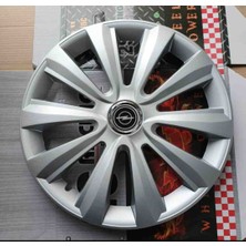 Yk Opel Astra / Corsa / Vectra Uyumlu 16 Inç Jant Kapağı 4'lü Takım Amblem Hediyeli