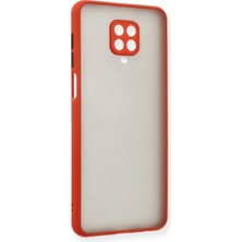 Selfbuysell Xiaomi Redmi Note 9 Pro Kılıf Montreal Silikon Kapak - Kırmızı