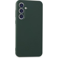 Selfbuysell Samsung Galaxy A55 5g Kılıf First Silikon - Koyu Yeşil