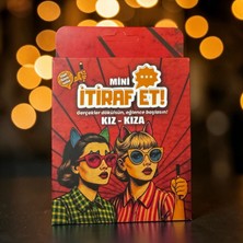 CNS Concept Itiraf Et Kız Kıza Kart Oyunu Seyahat Boy