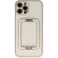 Selfbuysell Iphone 12 Pro Kılıf Coco Elit Kapak - Beyaz