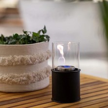 Starfire Table Top Masaüstü Dumansız Şömine – Kokusuz Gerçek Alev, Dekoratif Ambiyans