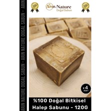 Carlburn #halepsabunu Güzel Kokulu El Yüz Saç Vücut Orijinal Bitkisel %100 Doğal Halep Sabunu 120G - 4 Adet