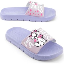 Gezer Kız Çocuk Yazlık Pu Islak Zemine Uygun Ev Bahçe Banyo Havuz Terlik