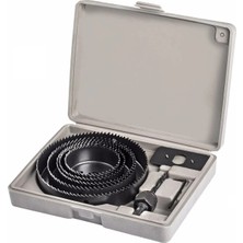 Özgün Adım 8 Parça Profesyonel Panç Seti - 64 mm - 127 mm Ahşap ve Metal Delme Panç Takımı