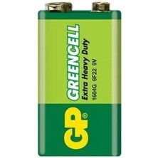 Gp 9V Greencell Pil