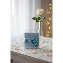 Mobgift Aynalı Mini Buket Hot Flowers Gül Kutusu Sevgiliye Hediye