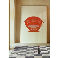Des Vu Print Süzgeç Posteri,mutfak Temalı Çerçevesiz Poster
