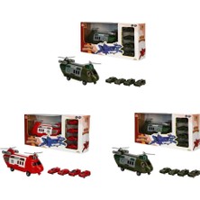 Garaj Set Polis Ambulans Asker Taşıyıcı Helikopter Arb 3r ARLSTRTCH-RSG3256