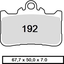Trofeo Sinterli Fren Balatası