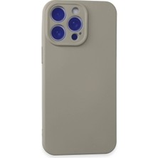 Selfbuysell Iphone 15 Pro Max Kılıf Nano Içi Kadife Silikon - Titan Gri