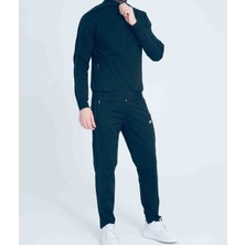 Lacoste Büyük Beden Lacivert Erkek Eşofman Takımı