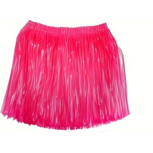 Nemere Neon Pembe Hawaii Parti Eteği 40 cm