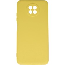 Selfbuysell Xiaomi Redmi Note 9 5g Kılıf Nano Içi Kadife Silikon - Sarı