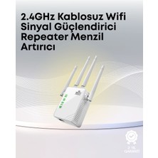 Yüksek Hızlı Parazit Önleyici Wifi Repeater Router