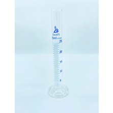 Labolist Cam Mezür Uzun Form A Kalite Borosilikat 25ML 1 Adet
