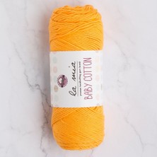 Nikaa Shop La Mia Baby Cotton Turuncu El Örgü Ipi - L037 - 33652