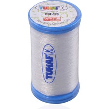 Tuhafix 10 Adet Hayalet Ip Makara Lastik Gipe Beyaz (HDF-158)