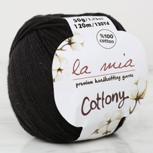 Nikaa Shop La Mia Cottony Siyah Bebek El Örgü Ipi - P21 - 33556