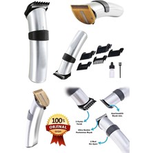 Nikaa Shop 609 Profesyonel Şarjlı Saç Sakal Kesme Tıraş Makinesi Erkek Tıraş Makine Seti