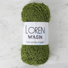 Nikaa Shop Loren Wash Yeşil El Örgü Ipi - R142 - 34032