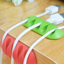 Selfbuysell Kablo Tutucu 5 Kanallı 3 Adet