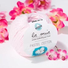 Nikaa Shop La Mia Pastel Cotton Pembe El Örgü Ipi - L057 - 33616