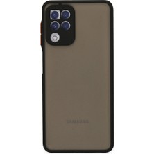 Selfbuysell Samsung Galaxy A22 Kılıf Montreal Silikon Kapak - Siyah