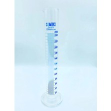 Labolist Cam Mezür Uzun Form A Kalite Borosilikat 250ML 1 Adet