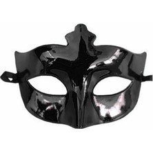 Selfbuysell Siyah Renk Masquerade Kostüm Partisi Venedik Balo Maskesi