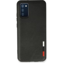 Selfbuysell Samsung Galaxy A02S Kılıf Loop Deri Silikon - Siyah