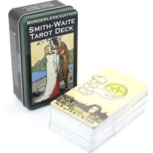 Nikaa Shop Smıth-Waıte Metal Kutulu Tarot Kartı