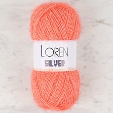 Nikaa Shop Loren Silver Turuncu El Örgü Ipi - RS0019 - 34084