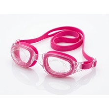 NK SPOR Yüksek Performanslı Pembe Yüzücü Gözlüğü - Kaliteli Silikon Conta, Ayarlanabilir Kayış-Kadın ve Gençler Için Pembe Yarışçı Yüzücü Gözlüğü - Havuz ve Deniz Için Ideal