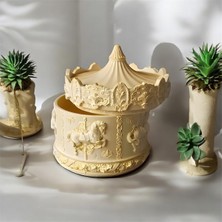 Genel Takı & Mücevher Kutusu 12X10 cm - Atlı Karınca Özel Tasarım Organizer