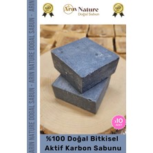 Carlburn #aktifkarbon Güzel Kokulu El Yüz Saç Vücut Orijinal Bitkisel %100 Aktif Karbon Sabunu 120G - 10 Adet