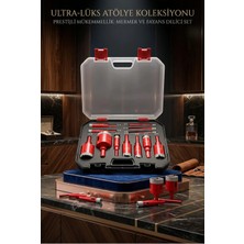 Creatividad Solutions Diamond Pro 12 Parça Elmas Uçlu Mermer Fayans Delme Seti - Profesyonel Delici Panç 722929