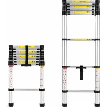 Sunup SN-29689 6.2 Metre Geri Çekilebilir Merdiven Karavan & Tekne Katlanır Alüminyum